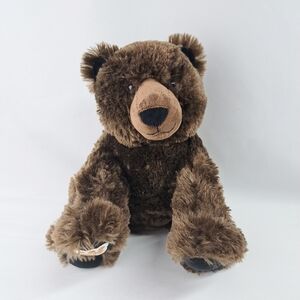 Build-A-Bear Brown Plush Teddy Bear - Soft Brown Cuddly Toy